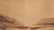 Caspar David Friedrich Mountainous River Landscape (mk45) oil painting on canvas